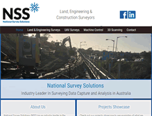 Tablet Screenshot of nssolutions.com.au